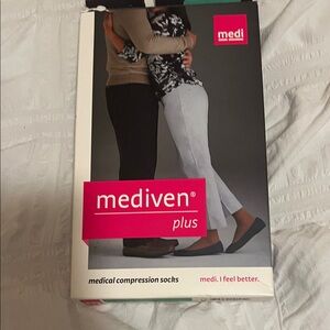 Plus Compression Socks - Black